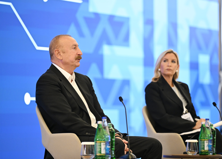 İlham Əliyev IV Şuşa Qlobal Media Forumunun açılışında iştirak etdi (YENİLƏNİB)