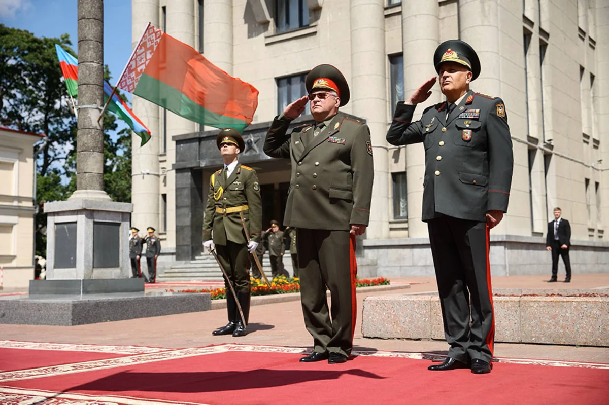 Kərim Vəliyev belaruslu həmkarı ilə regional təhlükəsizliyi müzakirə etdi (FOTO)
