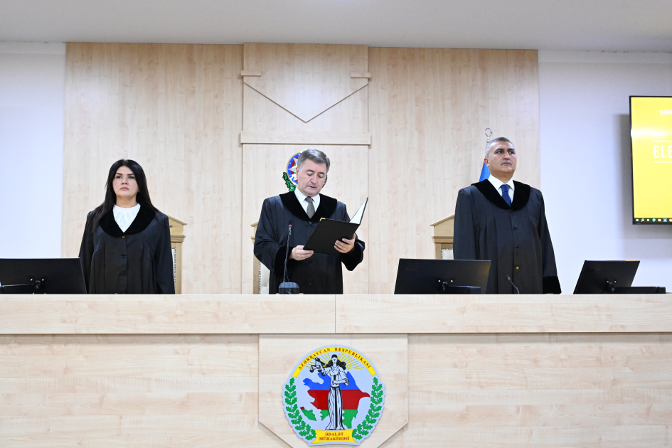 Arayik və digərlərinin apellyasiya məhkəməsində yekun qərar elan olundu (FOTO)