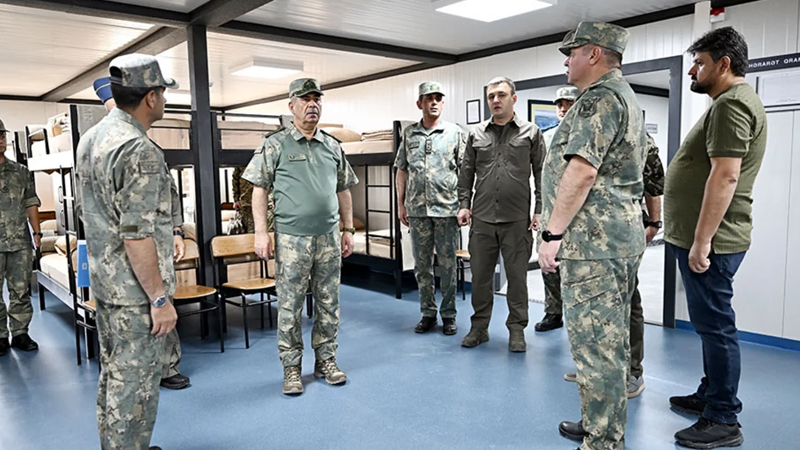 HHM bölmələri üçün 20-yə yaxın yeni hərbi obyekt istifadəyə verilib (FOTO)