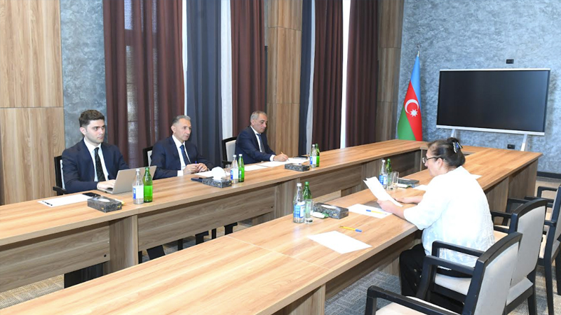 Rəşad Nəbiyev Zəngilanda vətəndaşları qəbul etdi (FOTO)