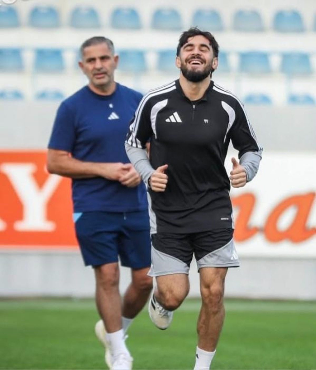 Elvin həkim nəzarətində məşqə çıxdı (FOTO)