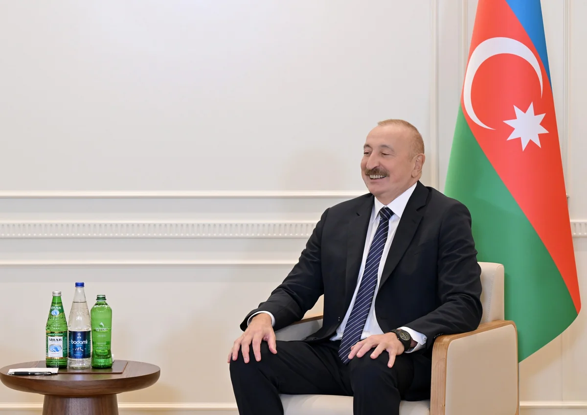 İlham Əliyev Özbəkistan Prezidenti ilə görüşüb