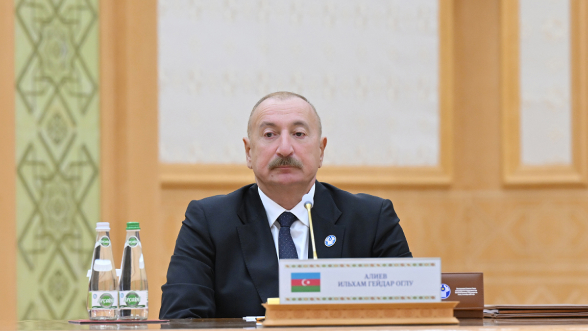 İlham Əliyev MDB Dövlət Başçıları Şurasının məhdud tərkibdə iclasında çıxış etdi (YENİLƏNİB)