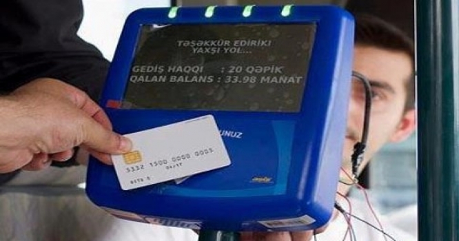 Daha 6 avtobusda gediş haqqı kartla ödəniləcək - Siyahı