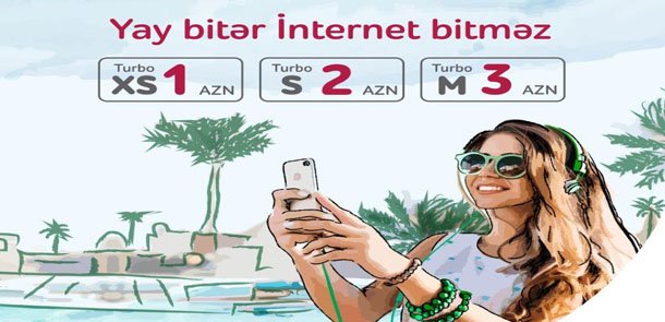 &ldquo;Nar&rdquo; ki&ccedil;ik həcmli internet paketlərini də limitsiz etdi (R)