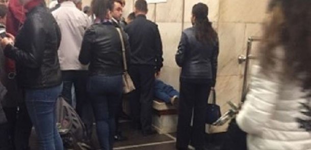 Bakı metrosunda həyəcanlı anlar