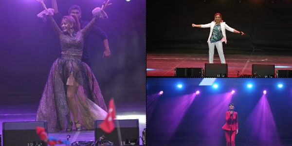 Məşhurlar Bakıda keçirilən yubiley konsertində (FOTOLAR)