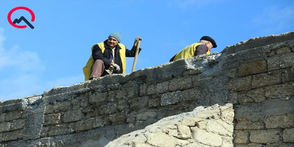 Zığda istinad divarları sökülür: təhlükə davam edir (FOTO/VİDEO)