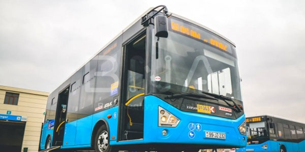 Bu xətdəki avtobuslar yeniləndi (FOTOLAR)