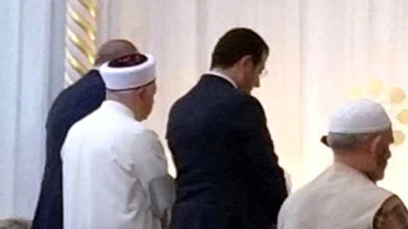 Ərdoğanla İmamoğlu birlikdə namaz qıldı (VIDEO)