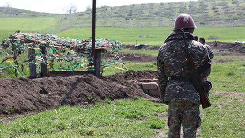 Qarabağda erməni əsgər öldü