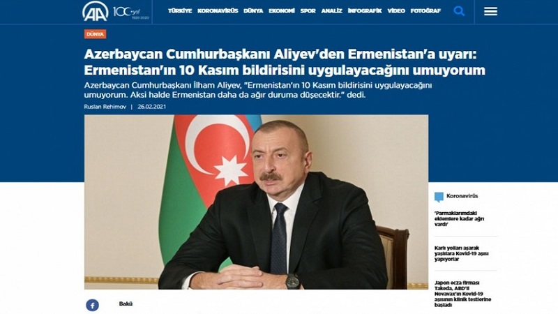 İlham Əliyevin 4 saatdan çox davam edən mətbuat konfransı xarici mediada (FOTOLAR)