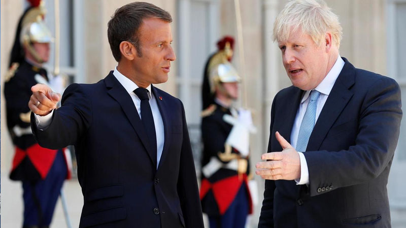 G7 zirvəsində Makronla Consonun mübahisəsi düşdü, məsələ böyüdü