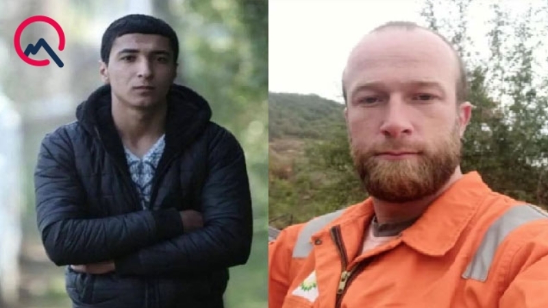 Daşaltıda minaya düşən Orxanla Vüsalın fotoları