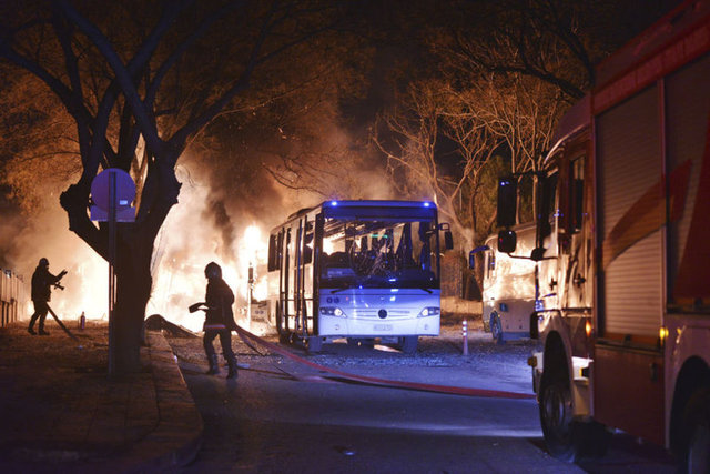 Ankara'da bombalı saldırı!