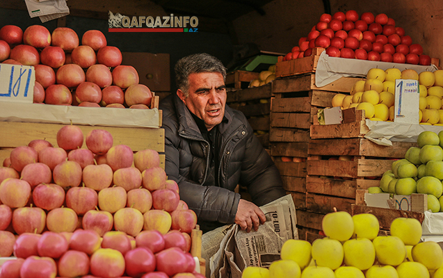 Bazarda yerli məhsul od qiymətinədir - Reportaj