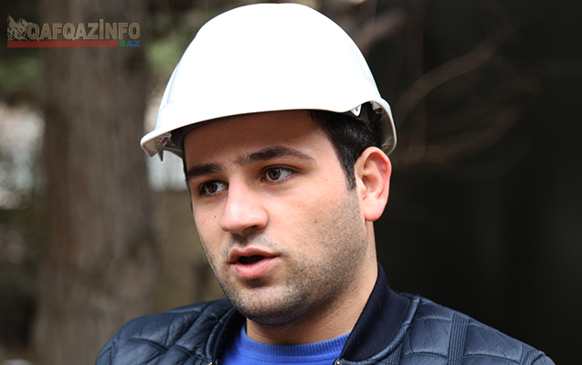 Qadının başına boru necə düşüb? - Fotolar