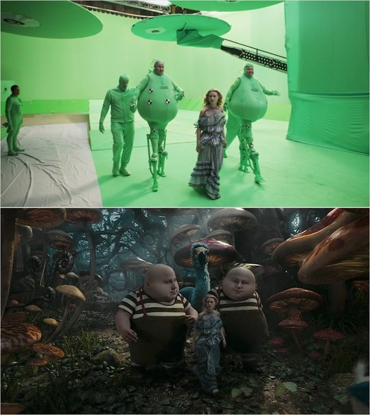 Filmlərdəki səhnələr istifadə edilən xüsusi effektlərdən əvvəl və sonra – FOTOlent HOLLYWOOD səhnələrinin sirri açıldı..!