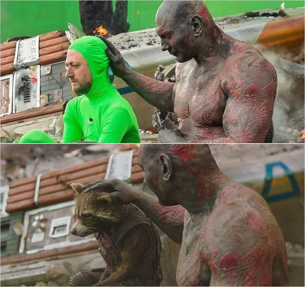 Filmlərdəki səhnələr istifadə edilən xüsusi effektlərdən əvvəl və sonra – FOTOlent HOLLYWOOD səhnələrinin sirri açıldı..!