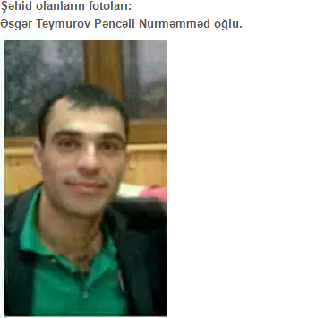 1-5 aprel arası döyüşdə həlak olan ŞƏHİDLƏRİMİZİN TAM SİYAHISI - FOTOLAR