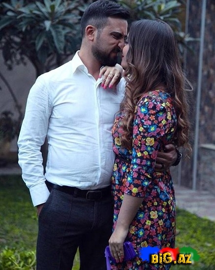"Sevirəm birdənəm" - ATV aparıcısı xanımı ilə səmimi / FOTOLAR