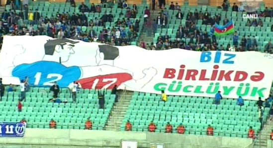 İlham Əliyev nəvələri ilə milli oyunda - FOTO