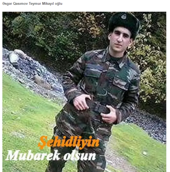 Aprel döyüşlərində həlak olan şəhidlərimizin ölümündən 40 gün ötdü