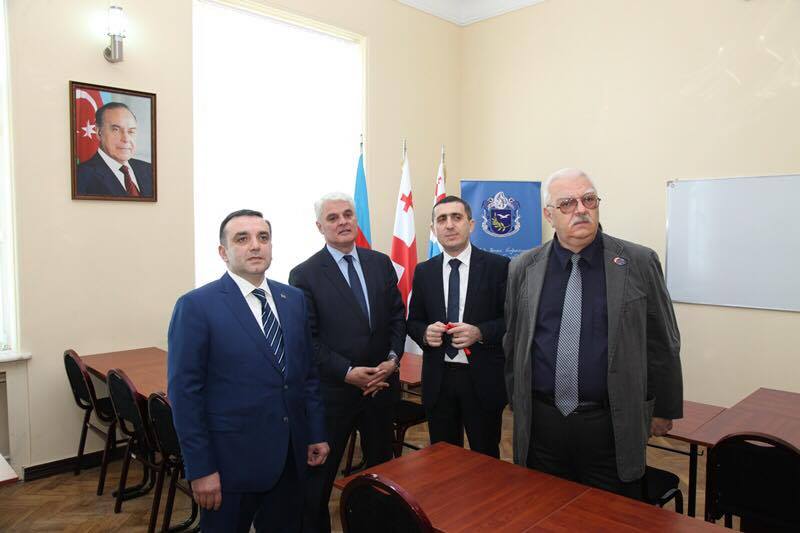 Batumidə “Heydər Əliyev adına Azərbaycanşunaslıq Mərkəzi“ açıldı - Fotolar