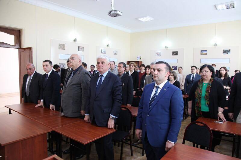 Batumidə “Heydər Əliyev adına Azərbaycanşunaslıq Mərkəzi“ açıldı - Fotolar
