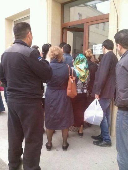 Sabunçu xəstəxanasında əndrəbadi QADAĞA - FOTOLAR