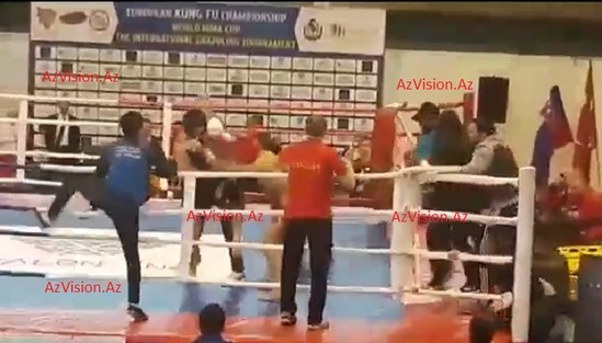 Erməniləri döyən idmançı:
