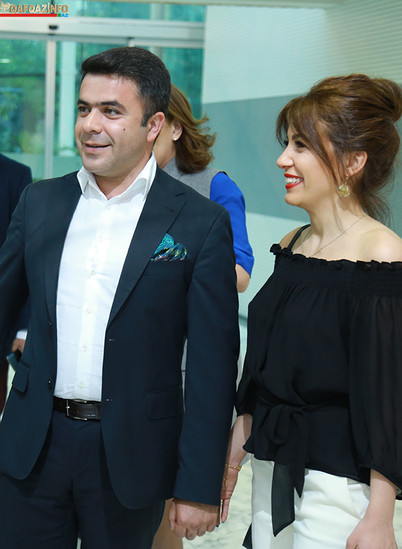 Cabir və Tahir İmanovlar xanımları ilə - FOTOLAR