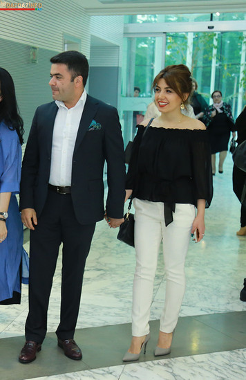 Cabir və Tahir İmanovlar xanımları ilə - FOTOLAR