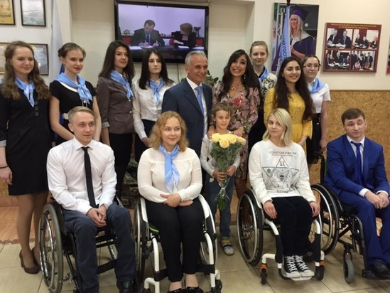 Hacı Nuran Leyla Əliyeva ilə birlikdə - FOTOLAR