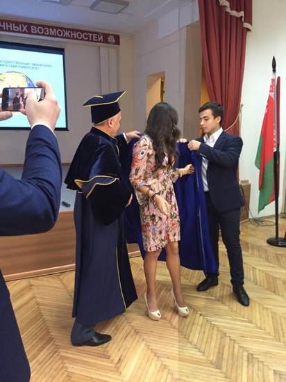 Hacı Nuran Leyla Əliyeva ilə birlikdə - FOTOLAR