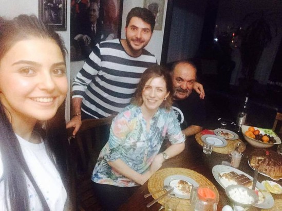 Elçinin xanımı ilə yeni FOTOSU