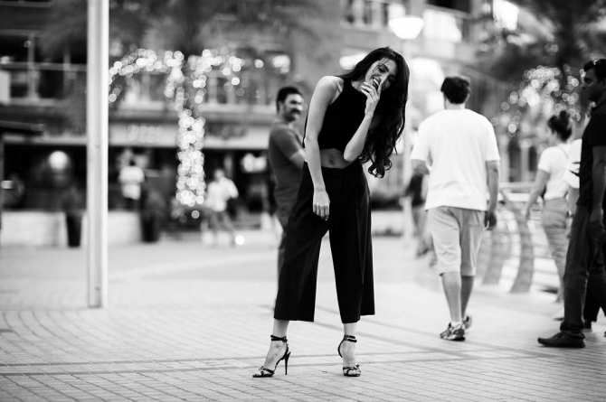 Azərbaycanlı modelin Dubay sərgüzəştləri - FOTOLAR