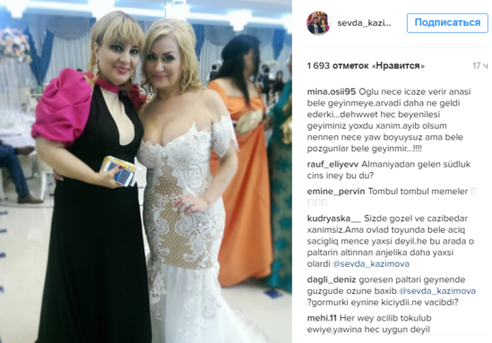 Tanınmış ifaçı oğlunun toyunda sinəsini nümayiş etdirdi - FOTOLAR
