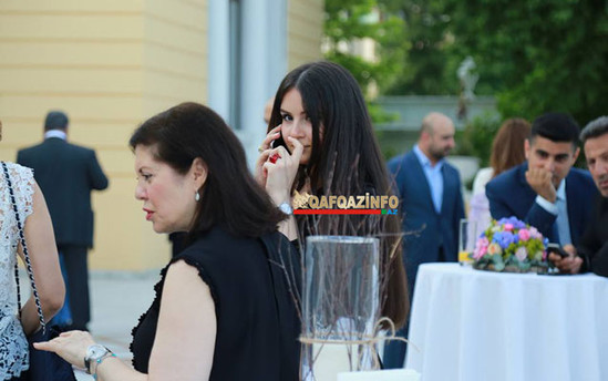 Aysel Teymurzadə və əri nazirlərlə bir arada - FOTOLAR