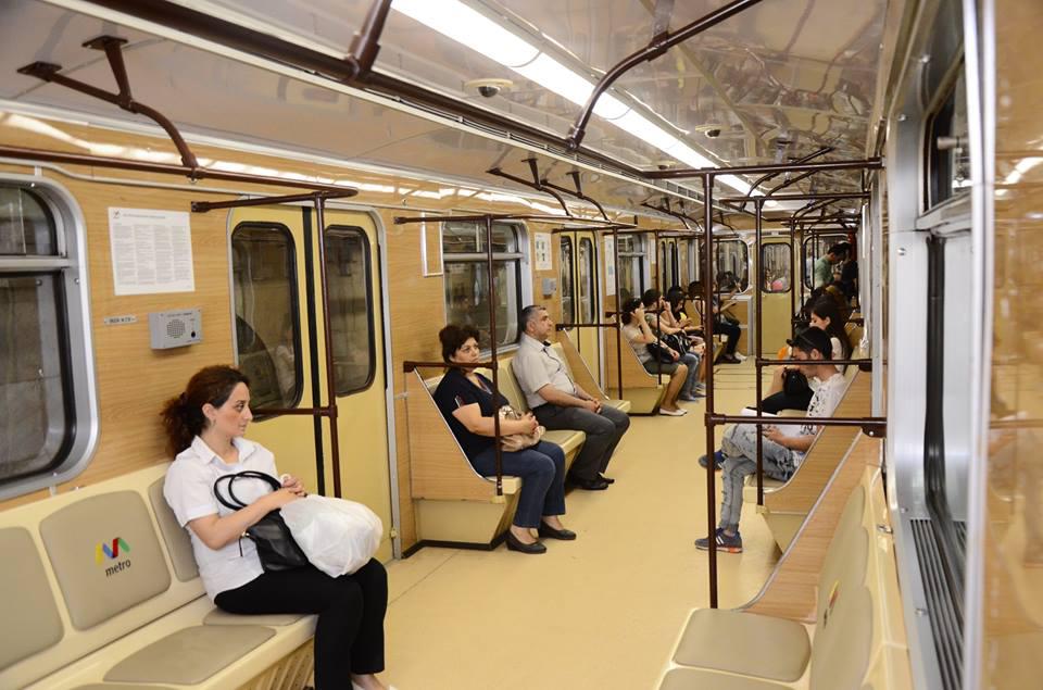 Metroda qatarları tanımayacaqsız - FOTO