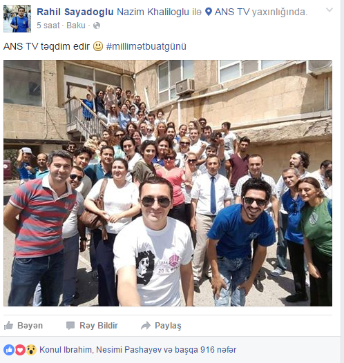 ANS-in işsiz qalan işçilərindən təqdirəlayiq - FOTO