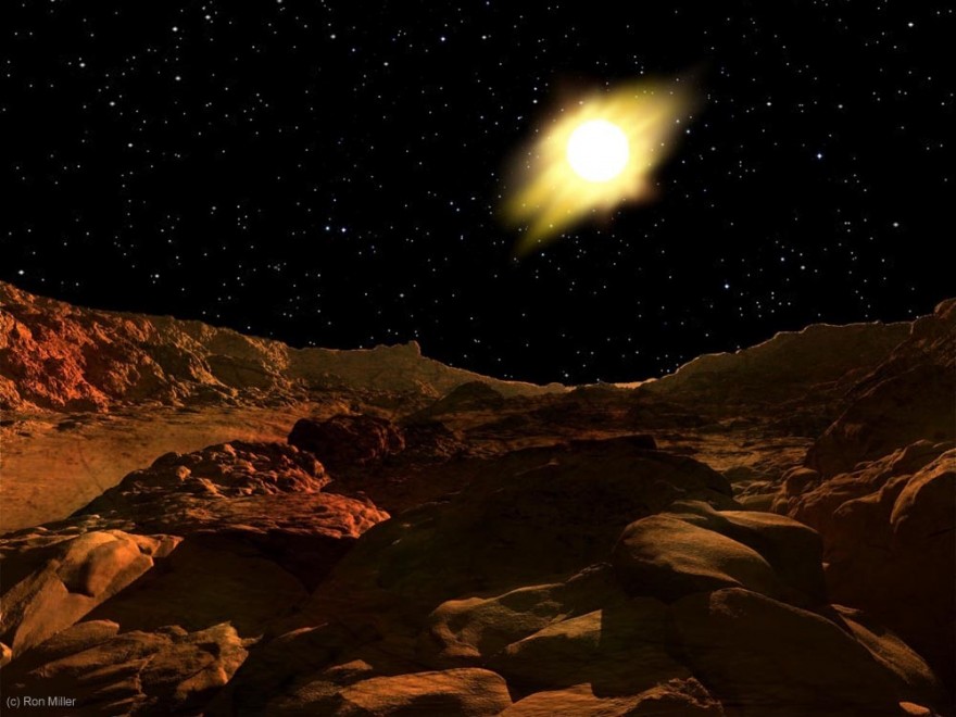 Digər planetlərdə dan yeri sökülərkən