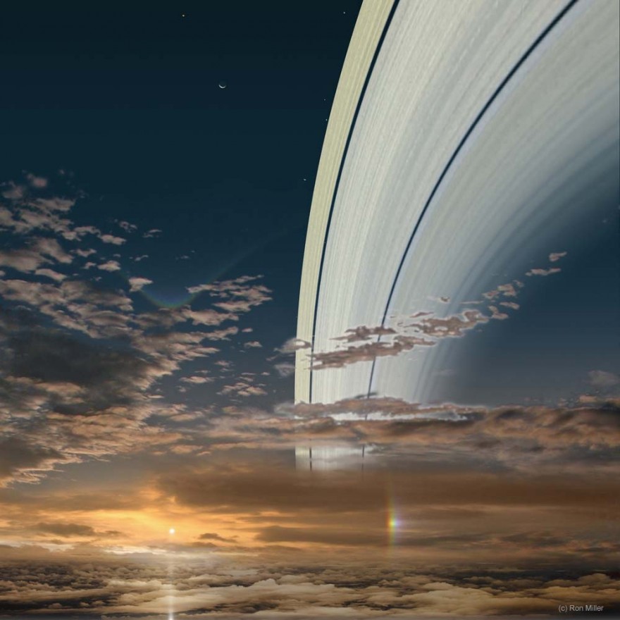Digər planetlərdə dan yeri sökülərkən