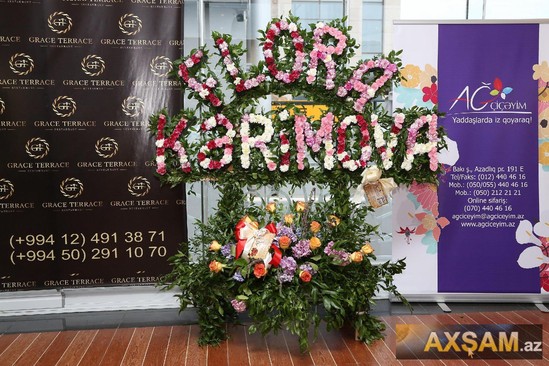 Flora Kərimovanın yubileyindən FOTOLAR
