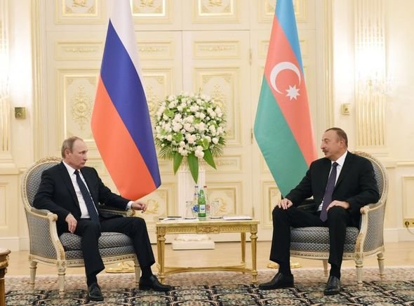 Putin Bakıda: İlham Əliyevlə görüşdü – FOTO