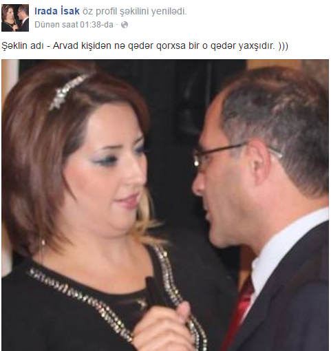 İradə İsaq ərə getməsi xəbərinə SON NÖQTƏNİ QOYDU