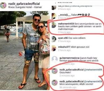 Nadirdən izləyicisinə +18 söyüş- FOTOFAKT