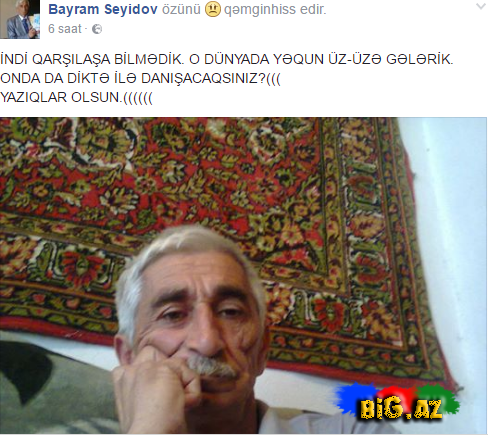 55 yaşlı BDU-nun müəllimi Facebookda nələr yazdı, nələr ... SONRA DA İNTİHAR
