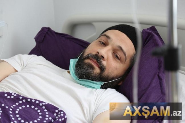 "Analizləri İrana göndərdik" - xərçəngə tutulan rejisor xəstəxanada- FOTOLAR